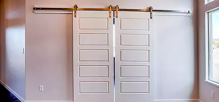 Glass Barn Door with Installation Hardware Kit Stafford